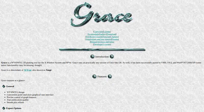 Grace's website