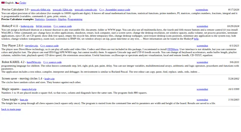 The HotkeyP homepage