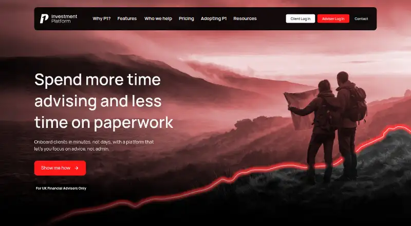 P1 Platform's website
