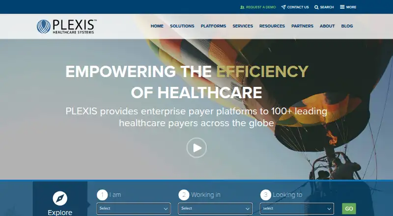 PLEXIS Quantum Choice's website