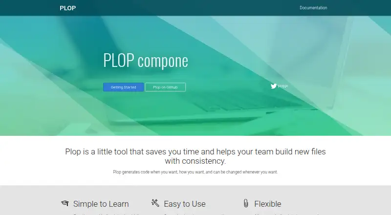 Plop's website