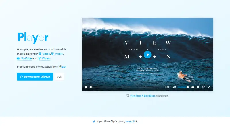 Plyr's website
