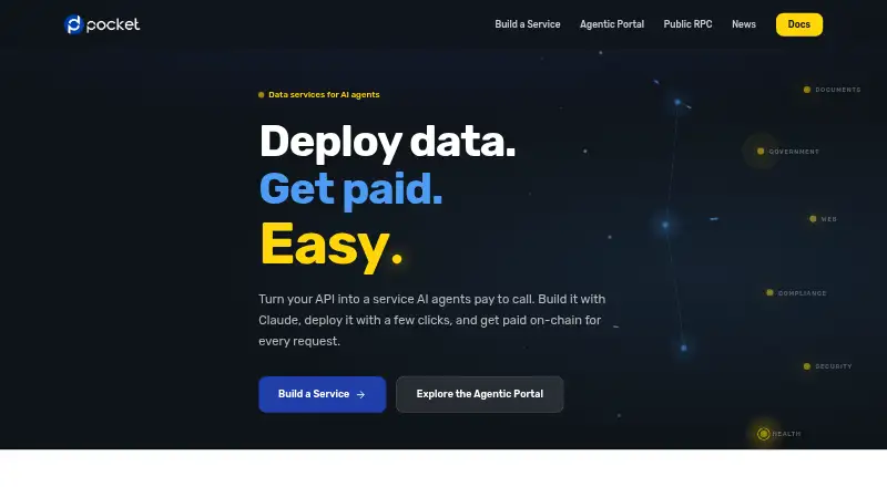 Pocket Network's website