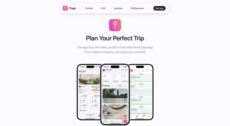 The Pogo homepage