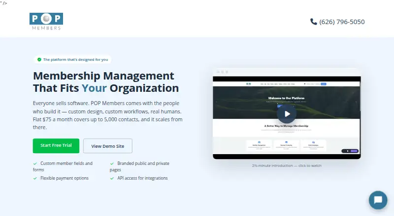 POP Members's website