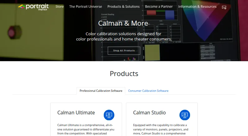 The Calman homepage