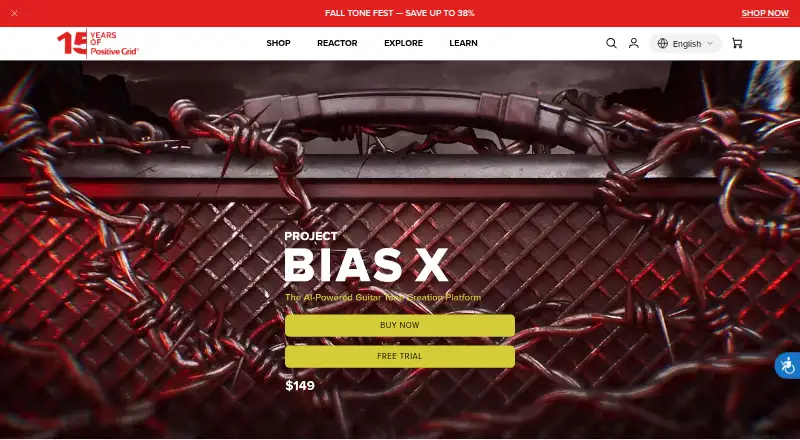BIAS X's website