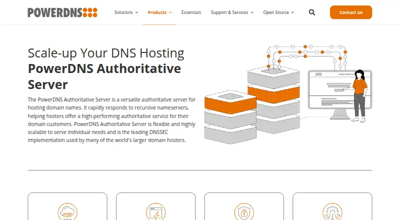 PowerDNS Authoritative Server's website