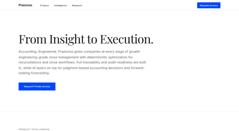 The Praescius homepage