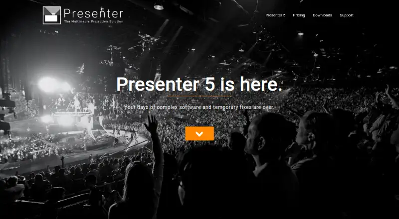The Presenter homepage