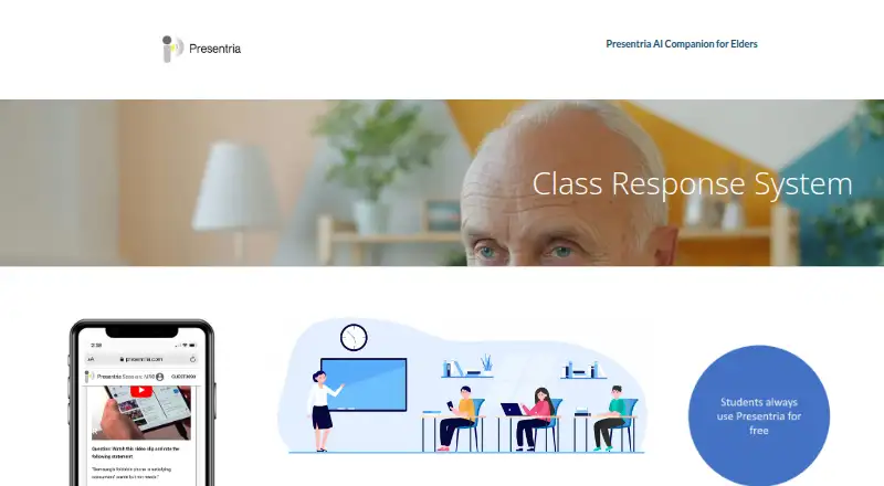 Presentria's website