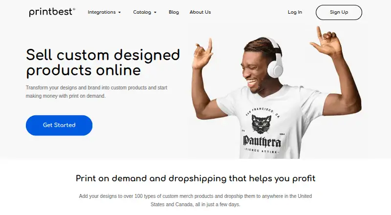 Printbest's website