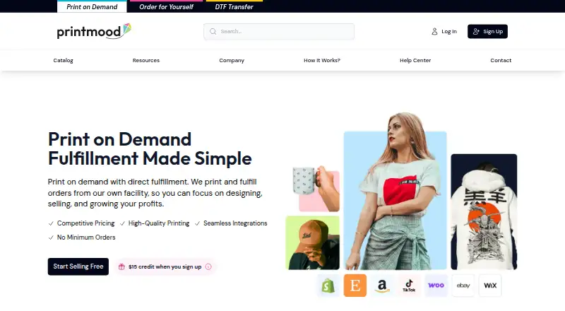 Printmood's website