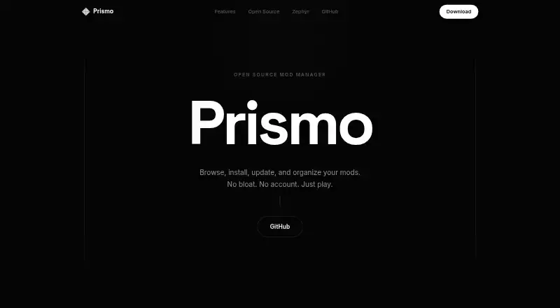 Prismo's website