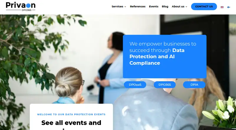 DPO365's website