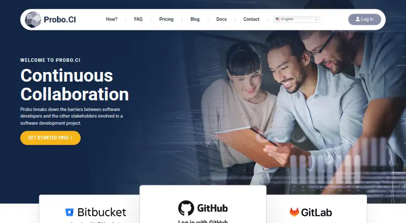 The Probo.CI homepage