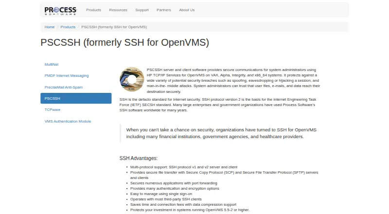 PSCSSH's website