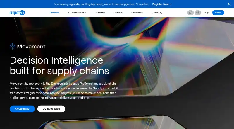project44's website