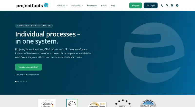 projectfacts's website