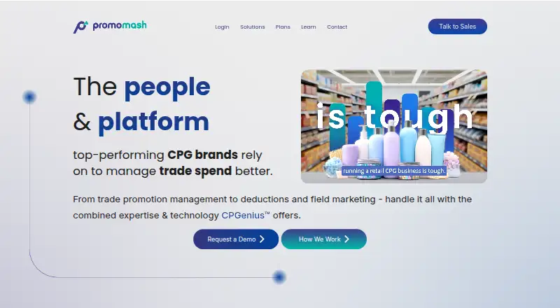 Promomash CPGenius's website