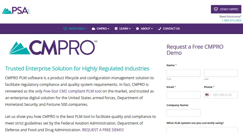 CMPRO's website