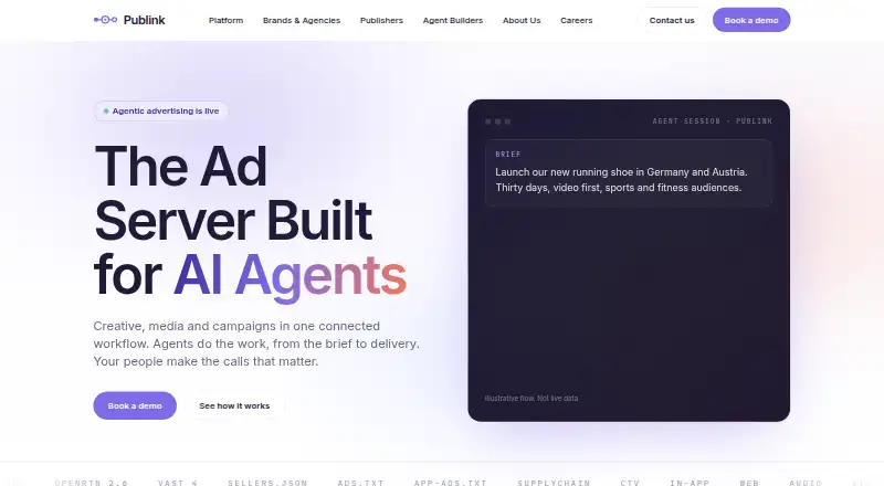 Publink's website