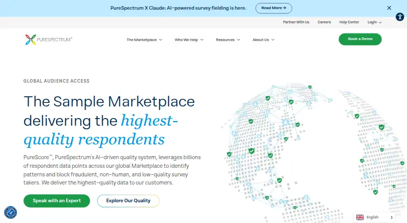 PureSpectrum's website