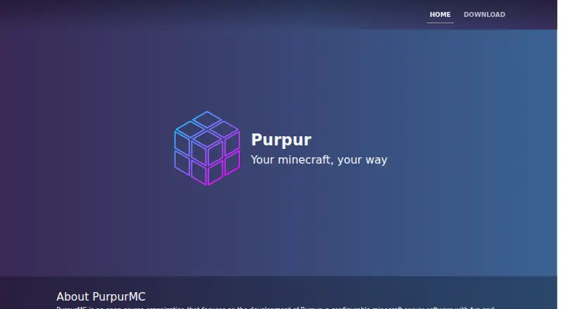 Purpur's website