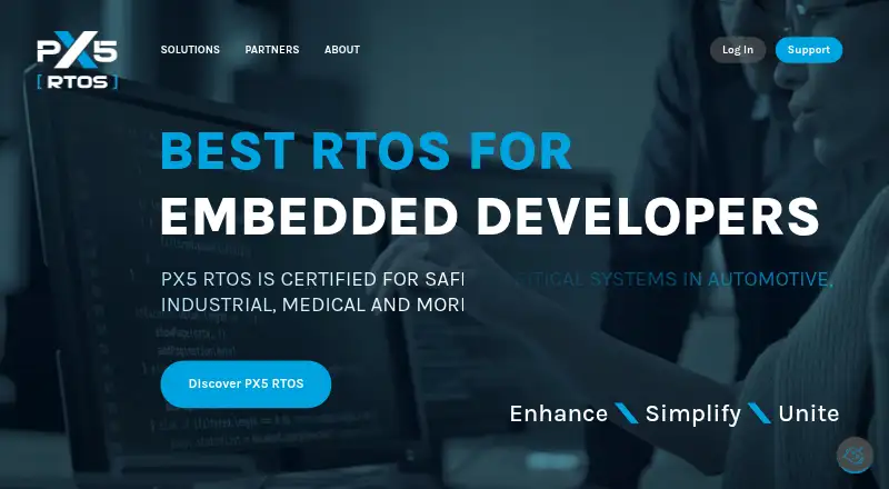 PX5 RTOS's website