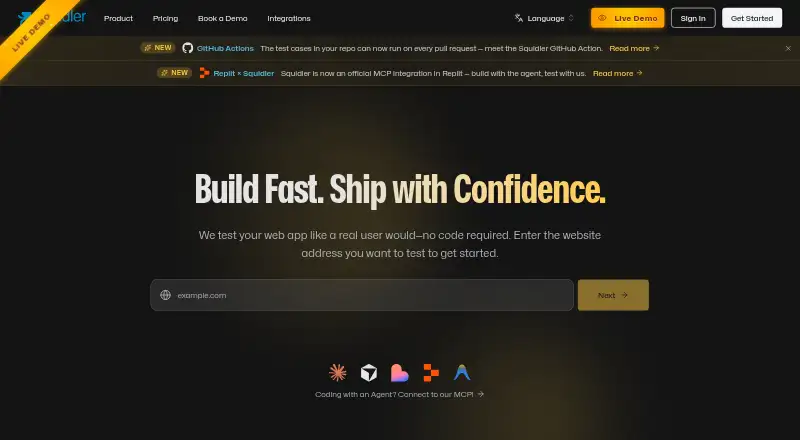 Squidler's website