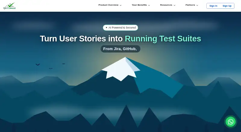 QAEverest's website