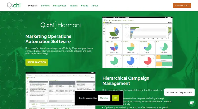 Q:chi Harmoni's website