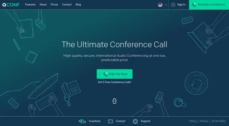 QCONF's website