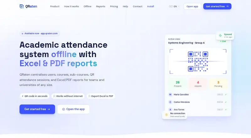 QRaten's website