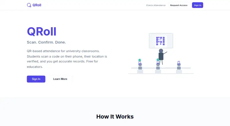 QRoll's website
