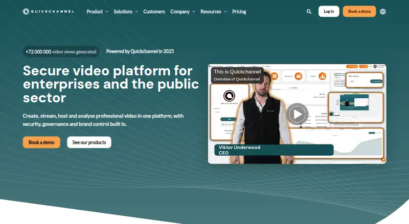 Quickchannel's website