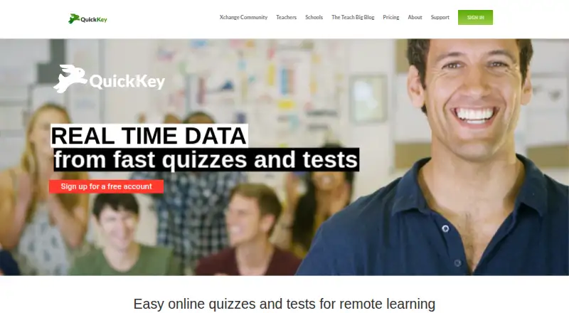 Quick Key's website