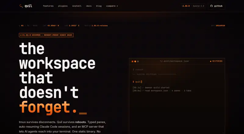Quil's website