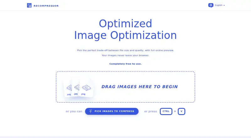 The Recompressor homepage