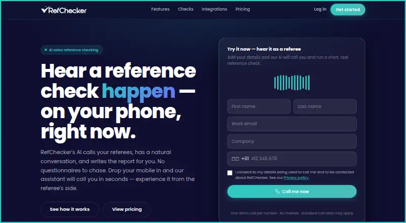 RefChecker's website