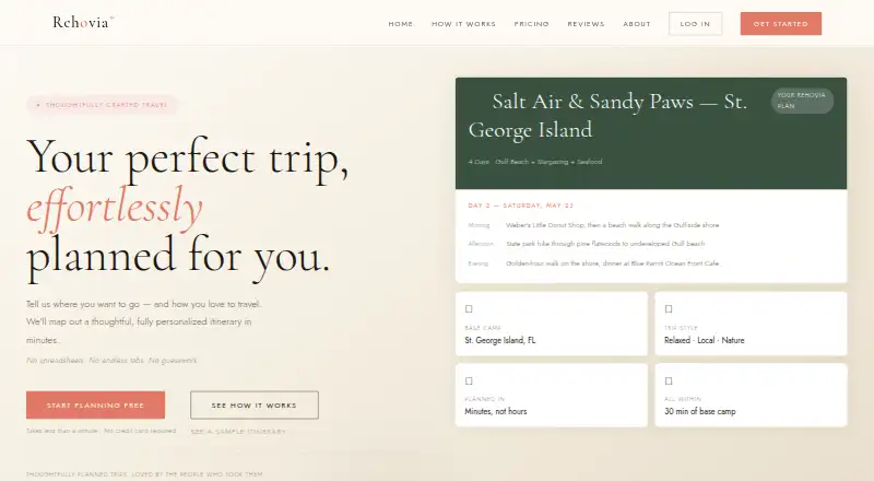 Rehovia's website