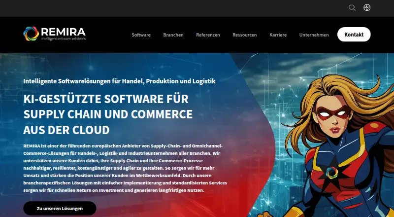 The REMIRA Demand Planning homepage