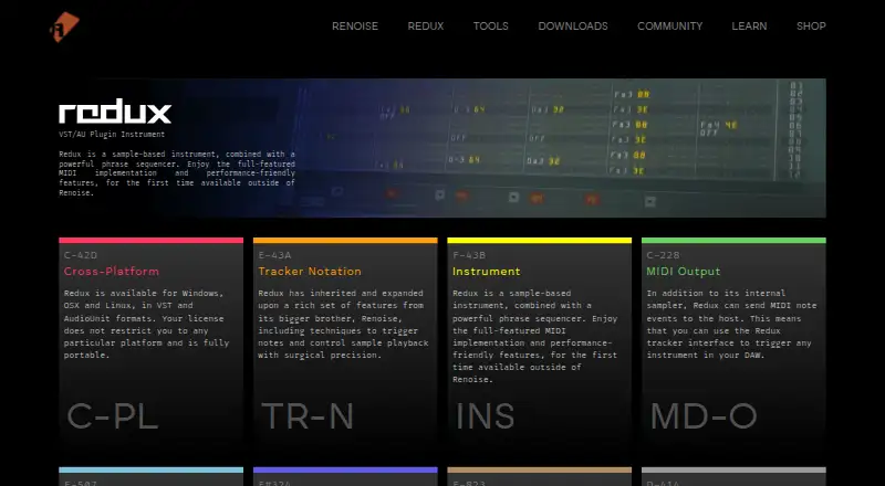 Redux's website