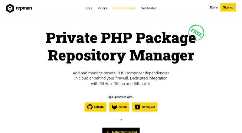 Repman's website