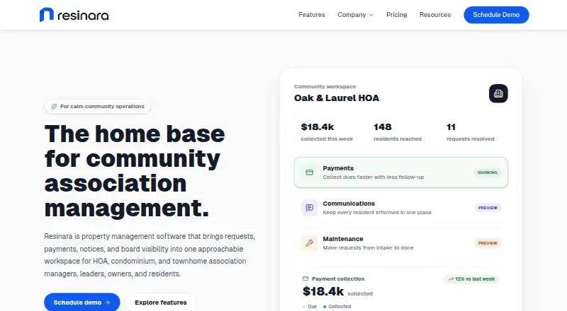 Resinara's website