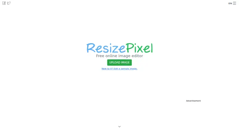 ResizePixel's website