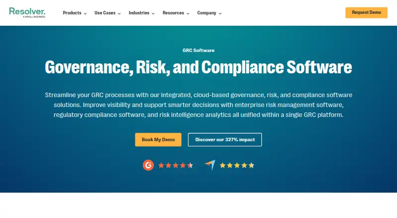 Resolver GRC's website