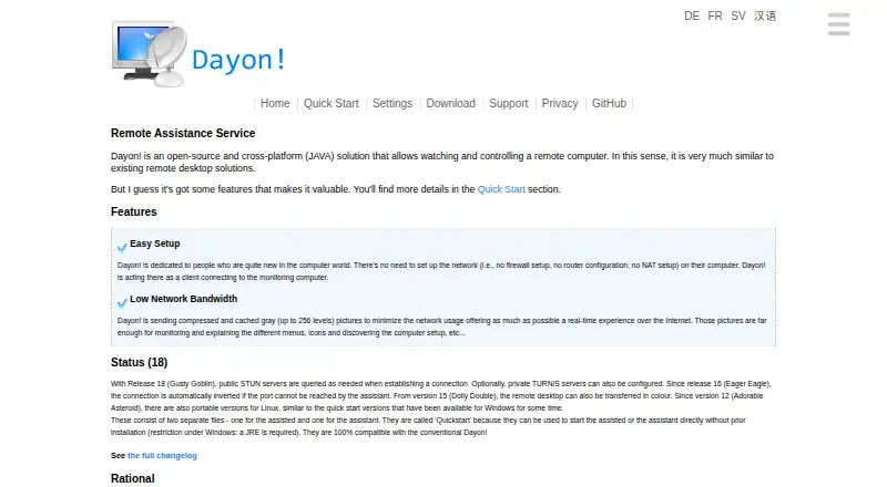 Dayon!'s website