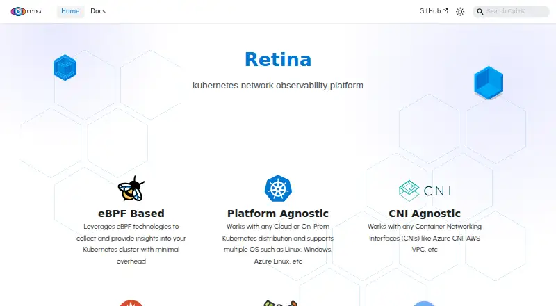 Retina's website