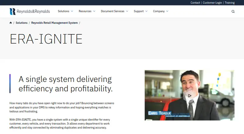 ERA-IGNITE's website